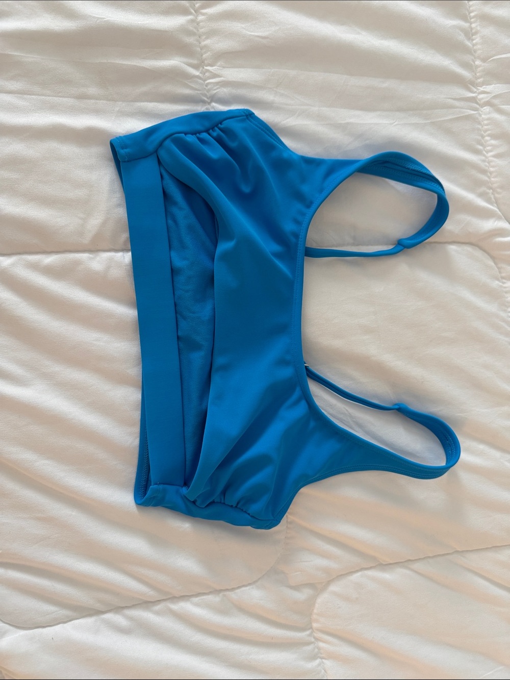 Bright Blue Athletic Bikini Top